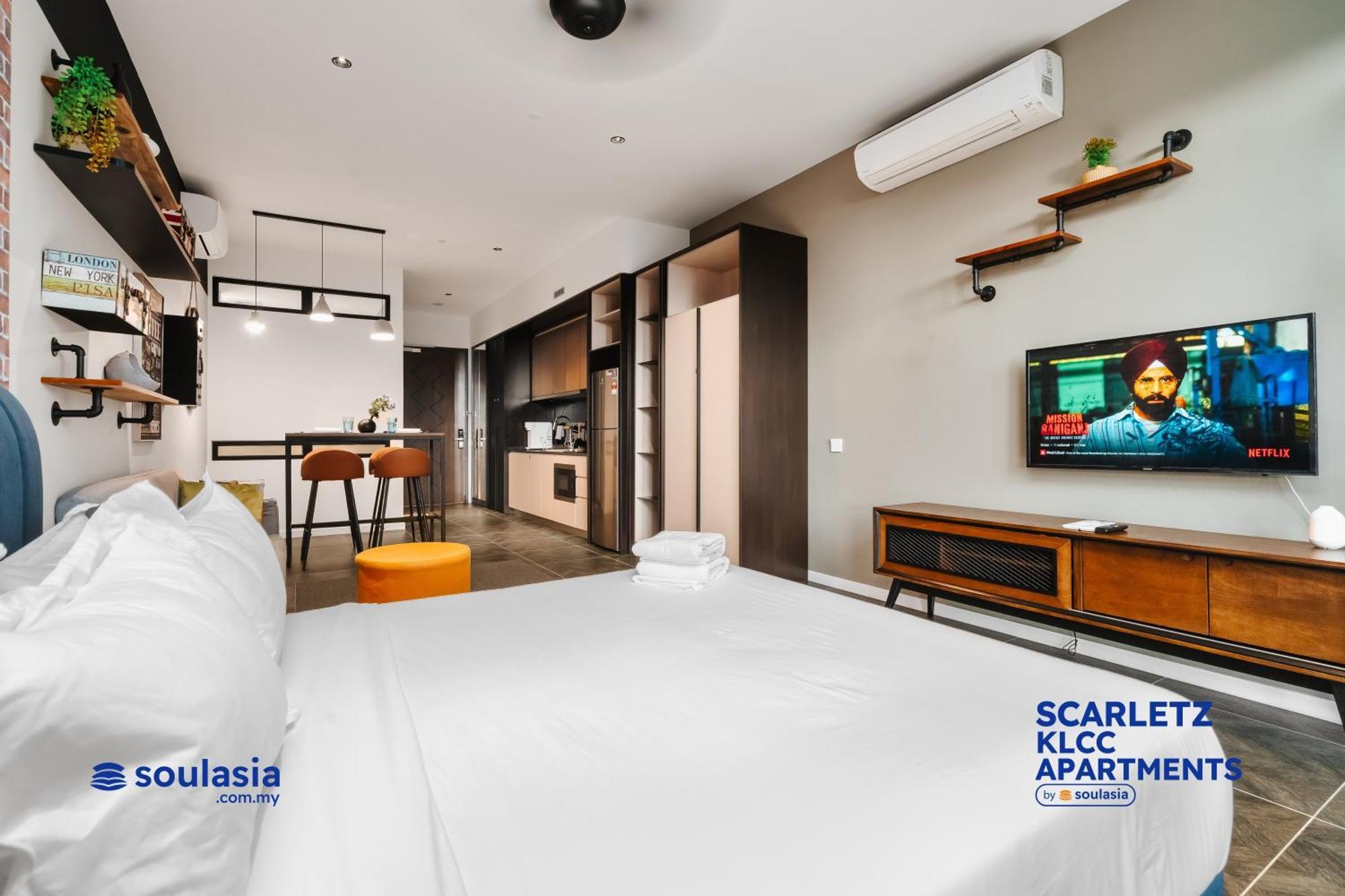 Scarletz Klcc Apartments By Soulasia 쿠알라룸푸르 외부 사진
